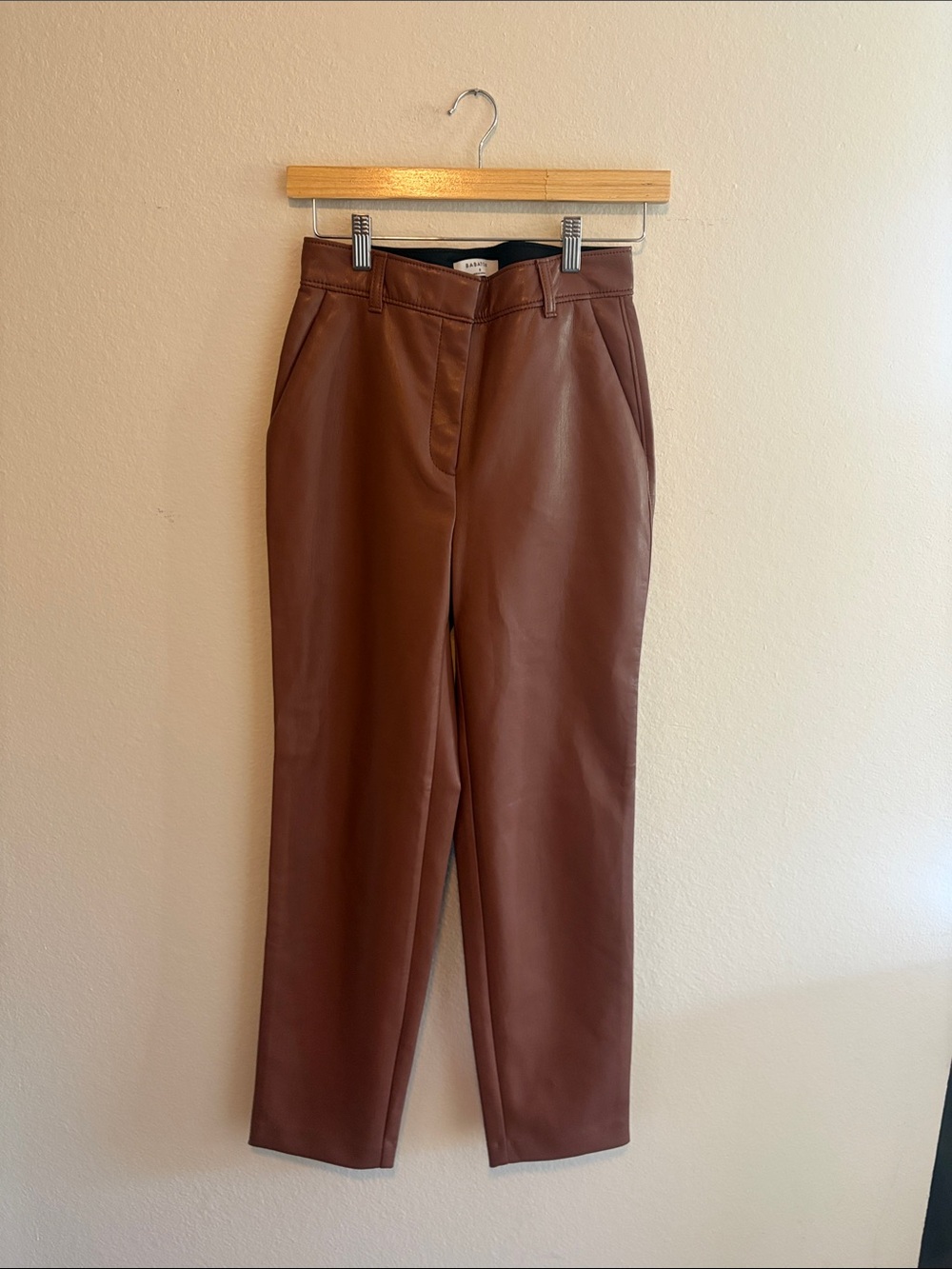 Babaton Faux Leather Pant
